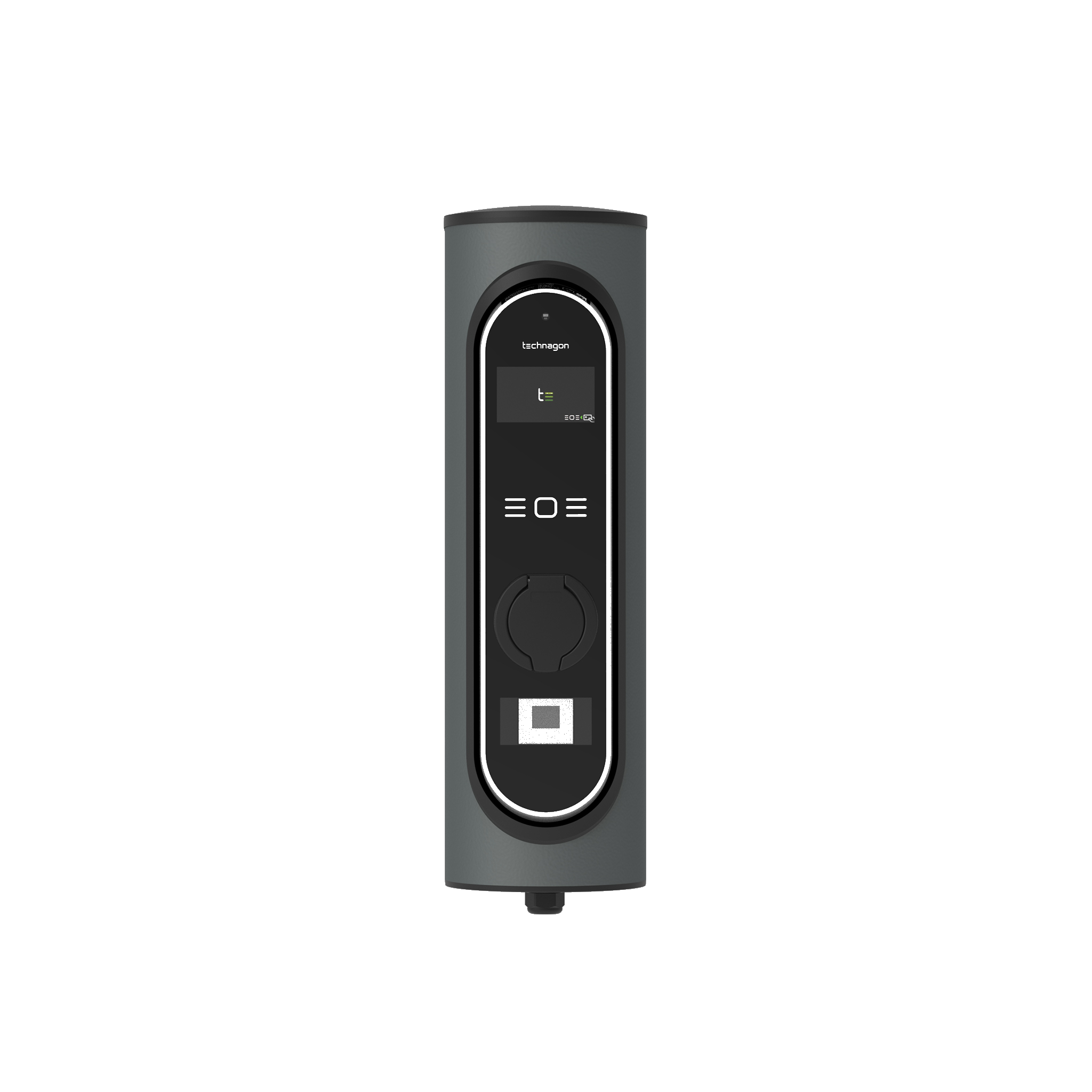 Technagon TEW3 AC-Wallbox (eichrechtskonform, bis 22 kW, Mobilfunk) mit Typ 2-Steckdose