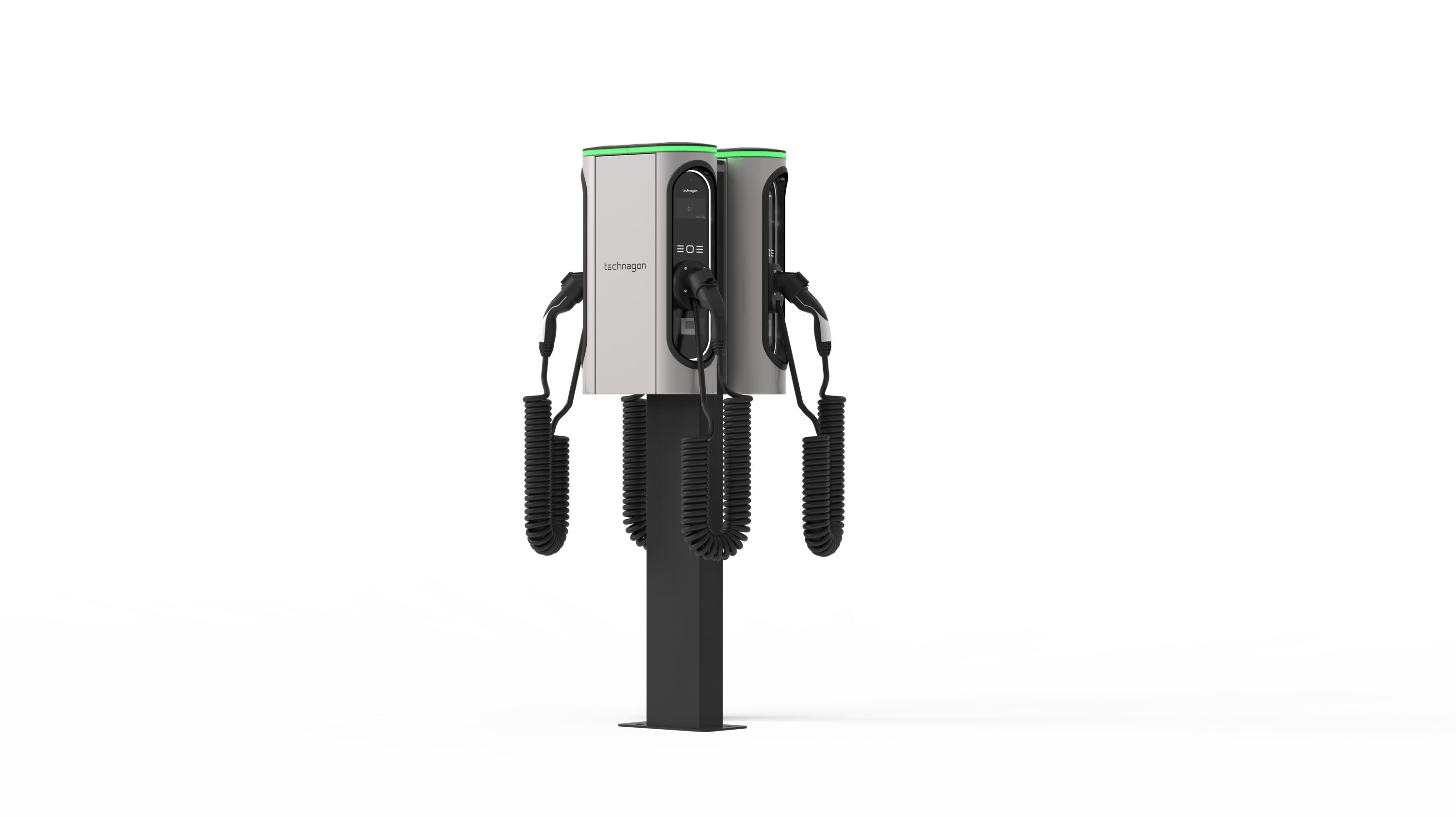 Technagon Stele für 2x TEW4 AC-Wallbox