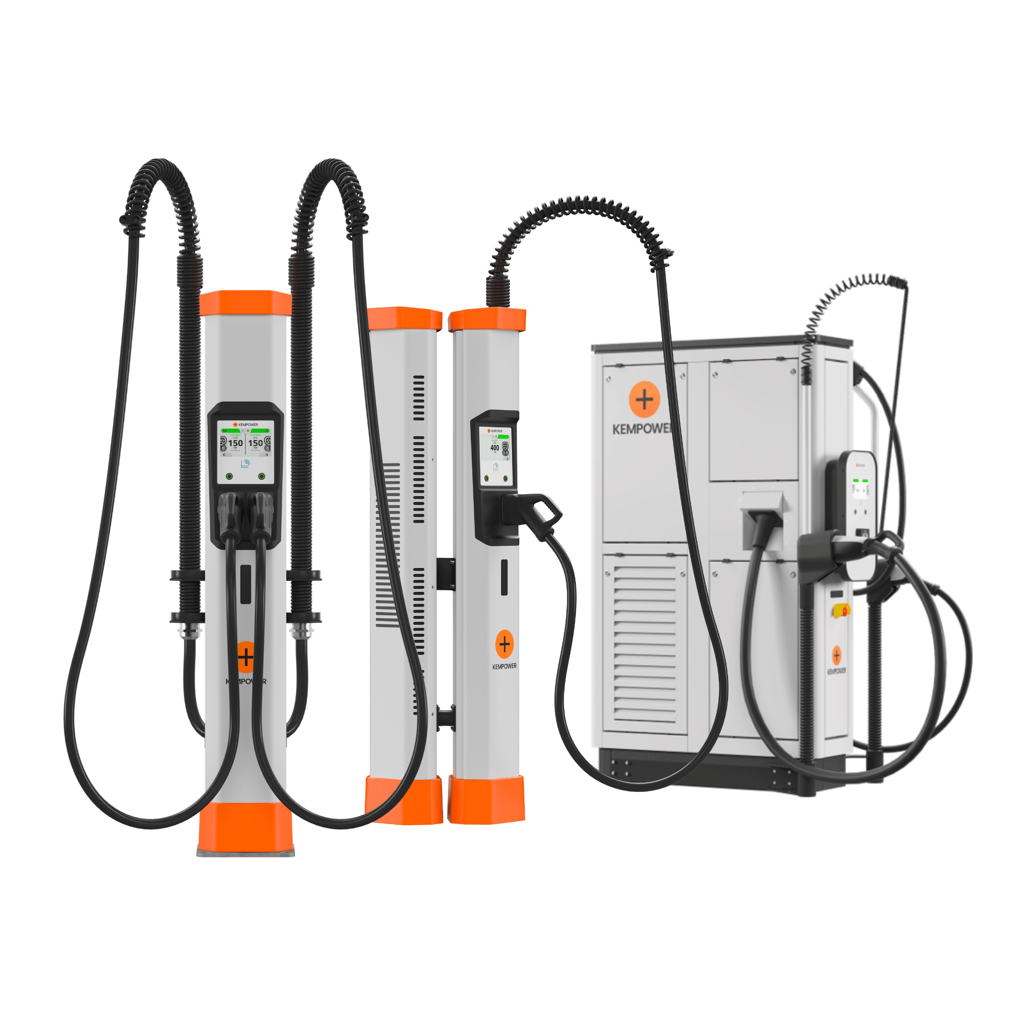 Kempower C-Serie DC-Ladesystem (bis 1.200 kW, MID, individuelle CCS- und MCS-Varianten)