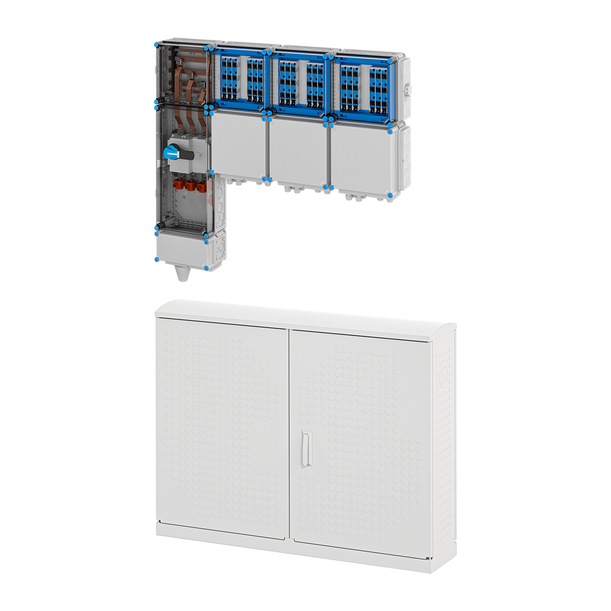 Hensel Mi EV Anschlussfertiger Unterverteiler für Ladestationen 11kW