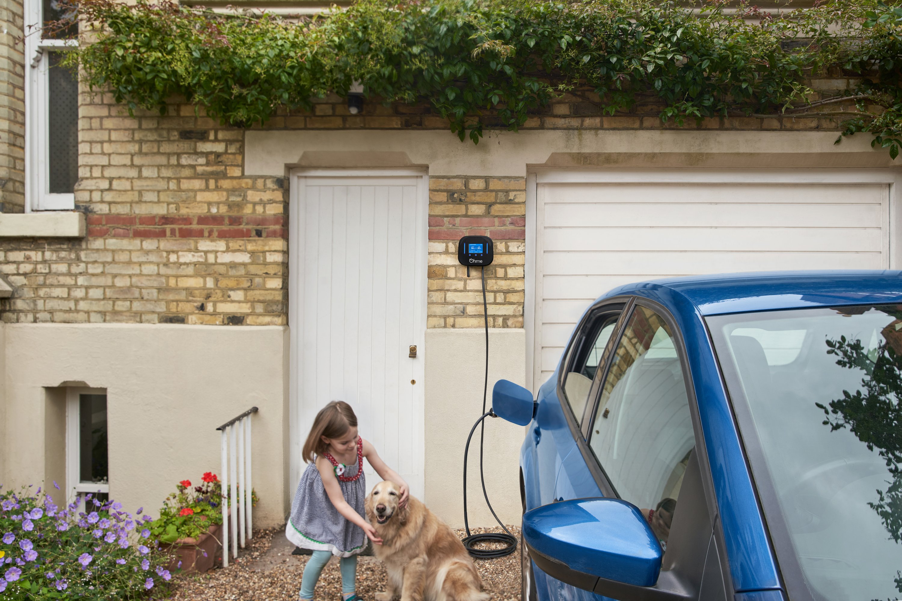 Ohme Home Pro Wallbox mit Typ 2-Ladekabel (bis 11 kW)