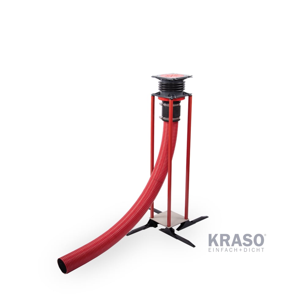 KRASO Einspartenhauseinführung BKP-Boden - 110 Universal für Erdwärme, Strom oder Wasser