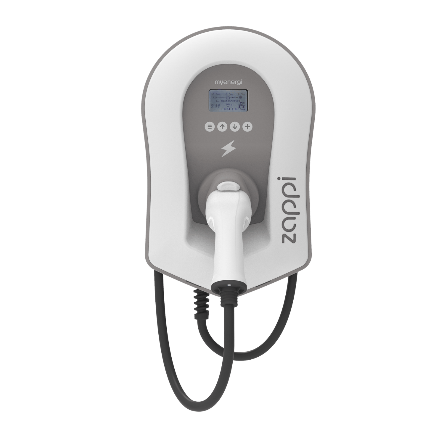 myenergi zappi Wallbox V2.1 (bis 22 kW) mit Typ 2-Ladekabel