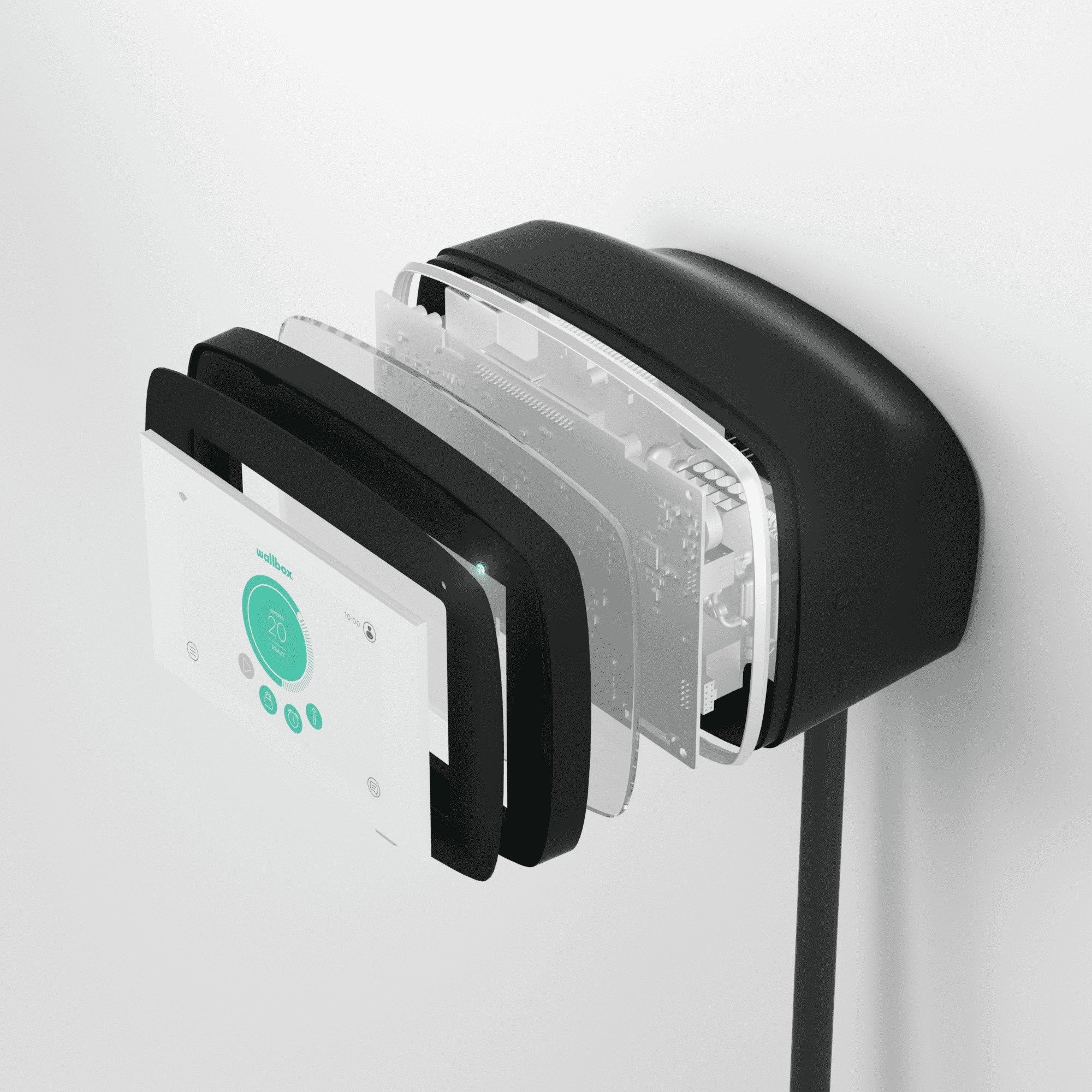 Wallbox Commander 2 (bis 22 kW) mit Typ 2-Ladekabel