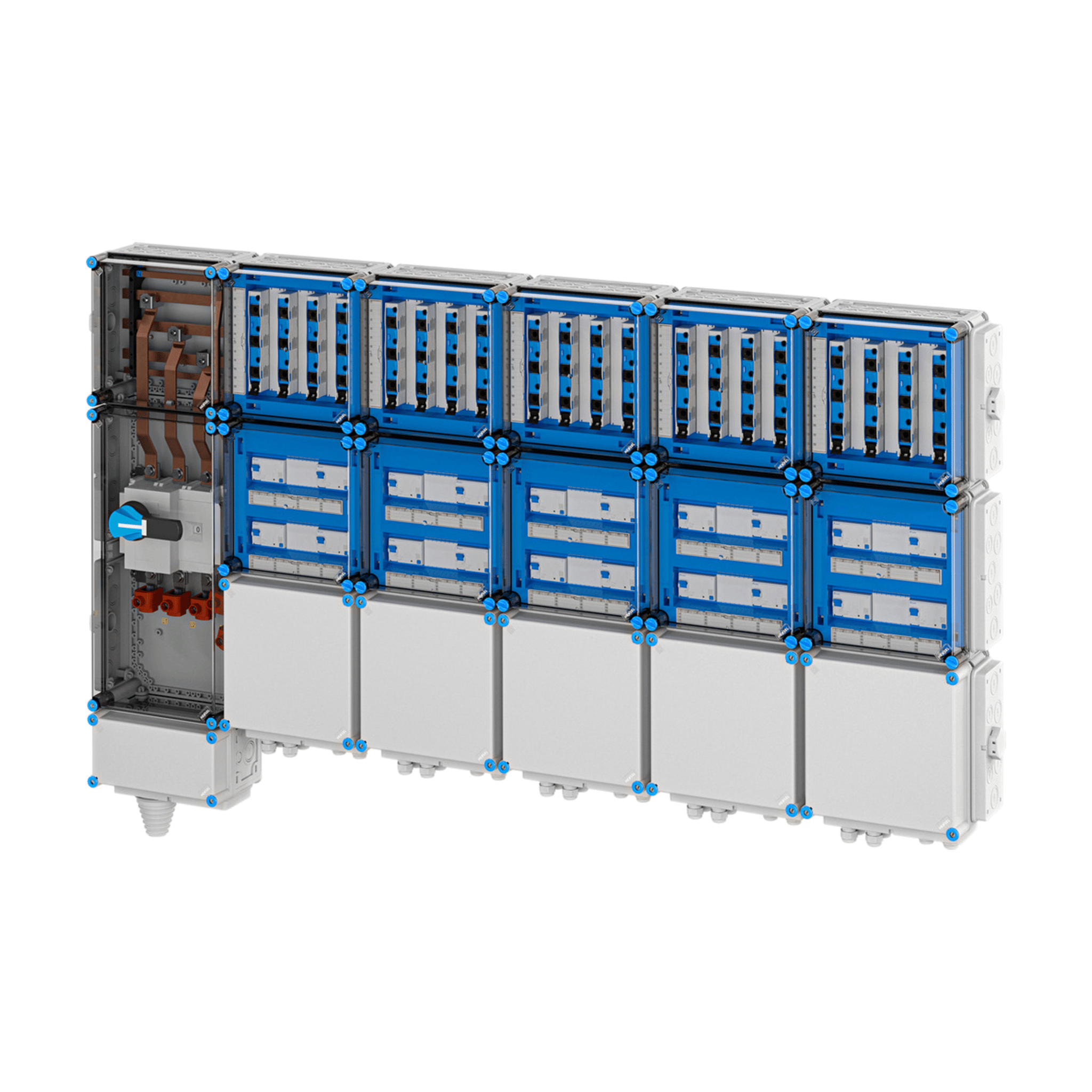 Hensel Mi EV Anschlussfertiger Unterverteiler für Ladestationen 22kW