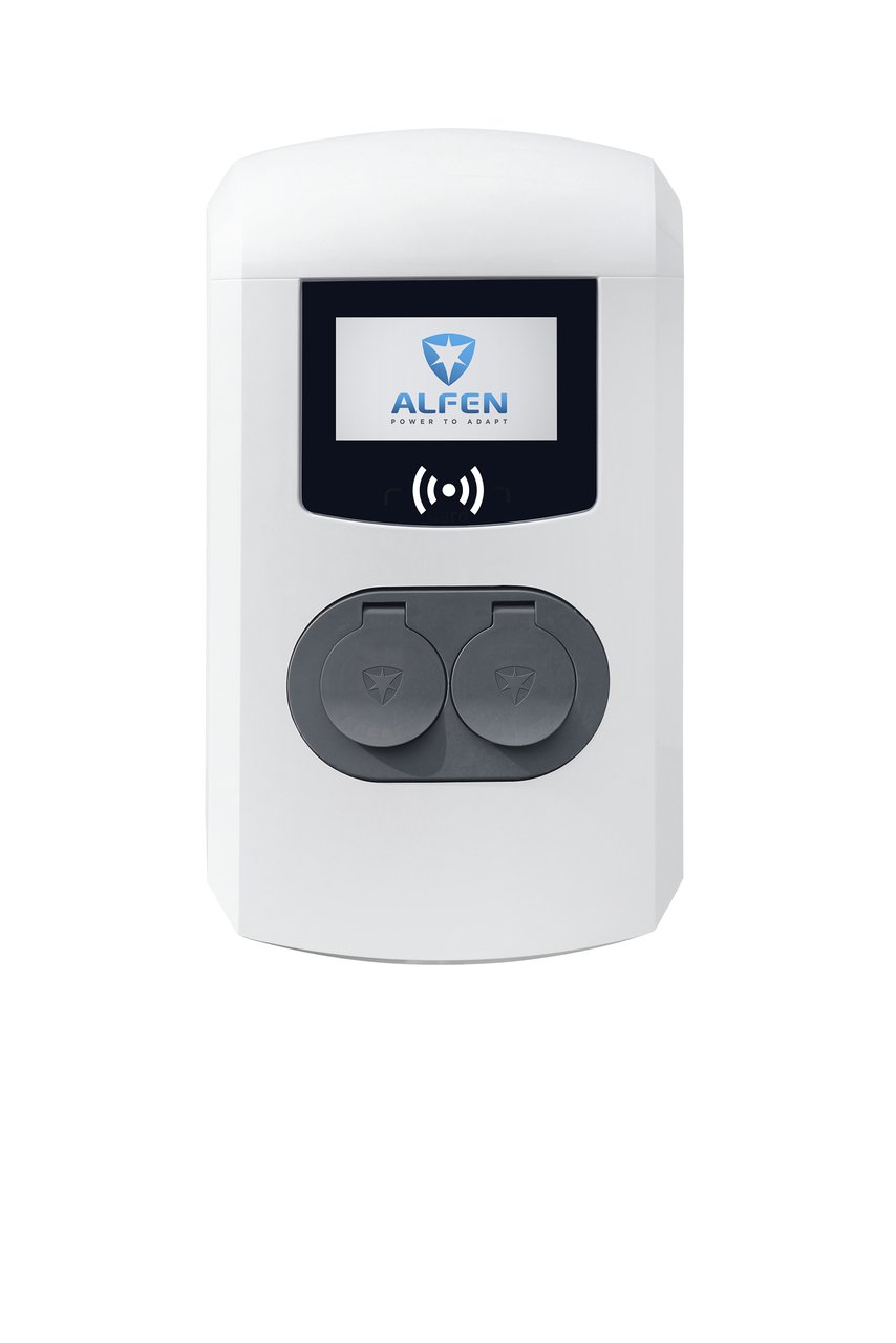 B-Ware Alfen Eve Double Pro-Line DE Wallbox mit 2 Ladesteckdosen (bis 22 kW, Eichrecht)