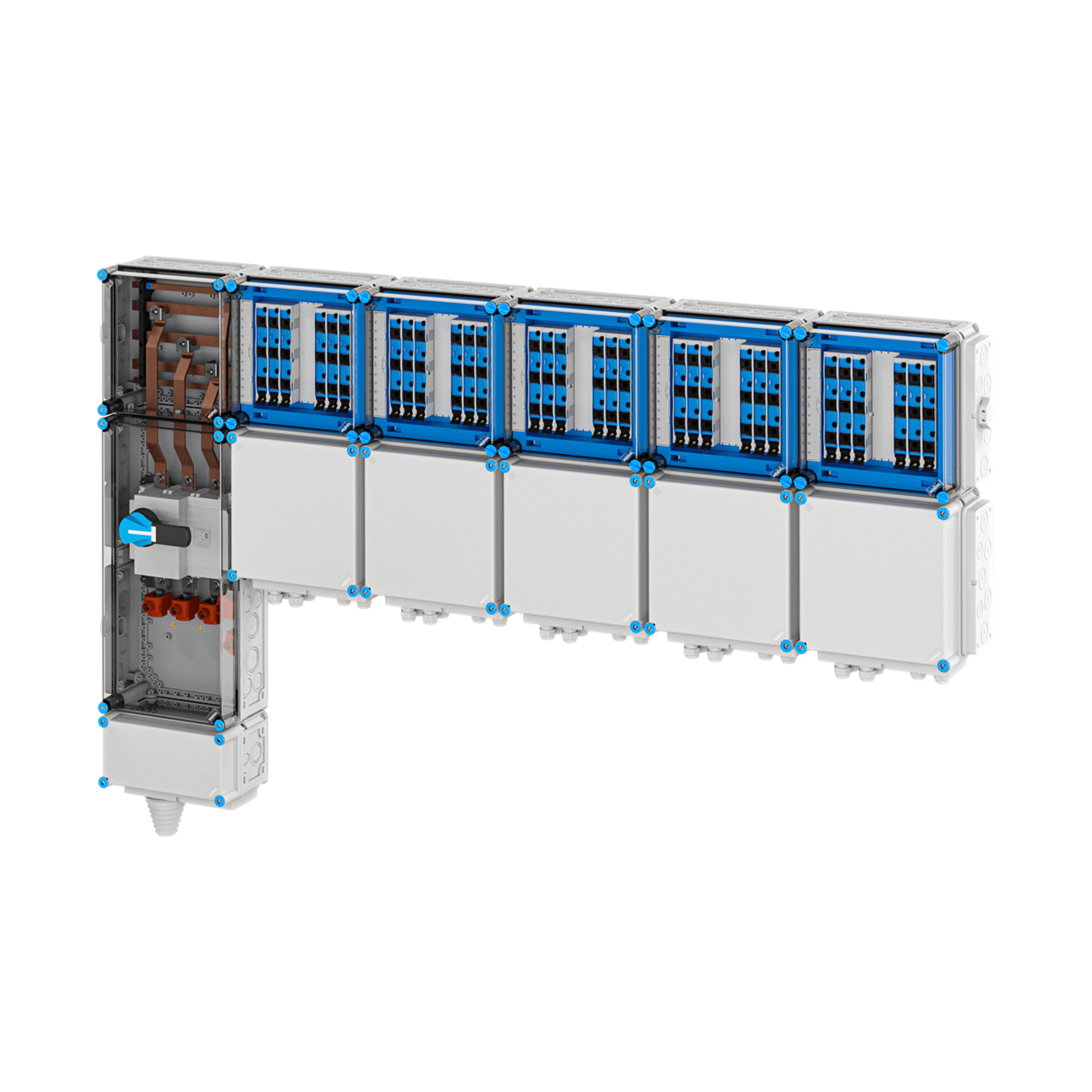 Hensel Mi EV Anschlussfertiger Unterverteiler für Ladestationen 11kW