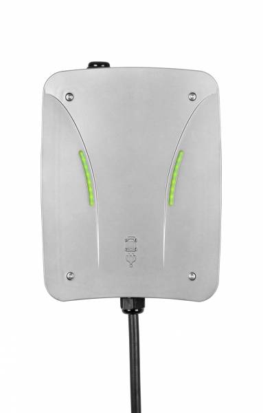 eCHARGE cPμ2 - PRO Wallbox (bis 11 kW) mit Typ 2-Ladekabel - 5 m