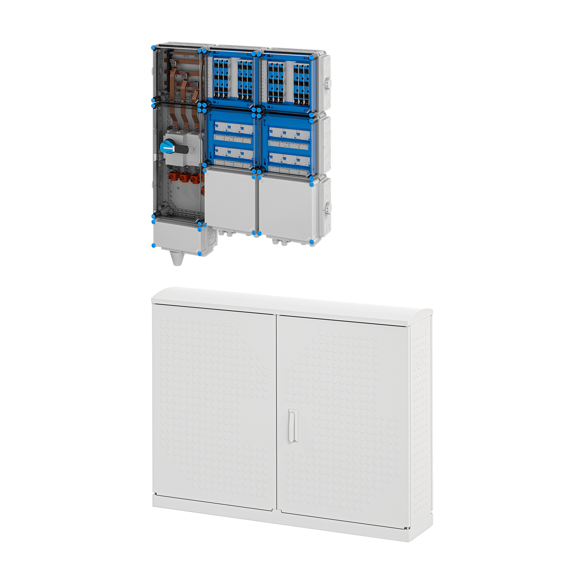 Hensel Mi EV Anschlussfertiger Unterverteiler für Ladestationen 11kW