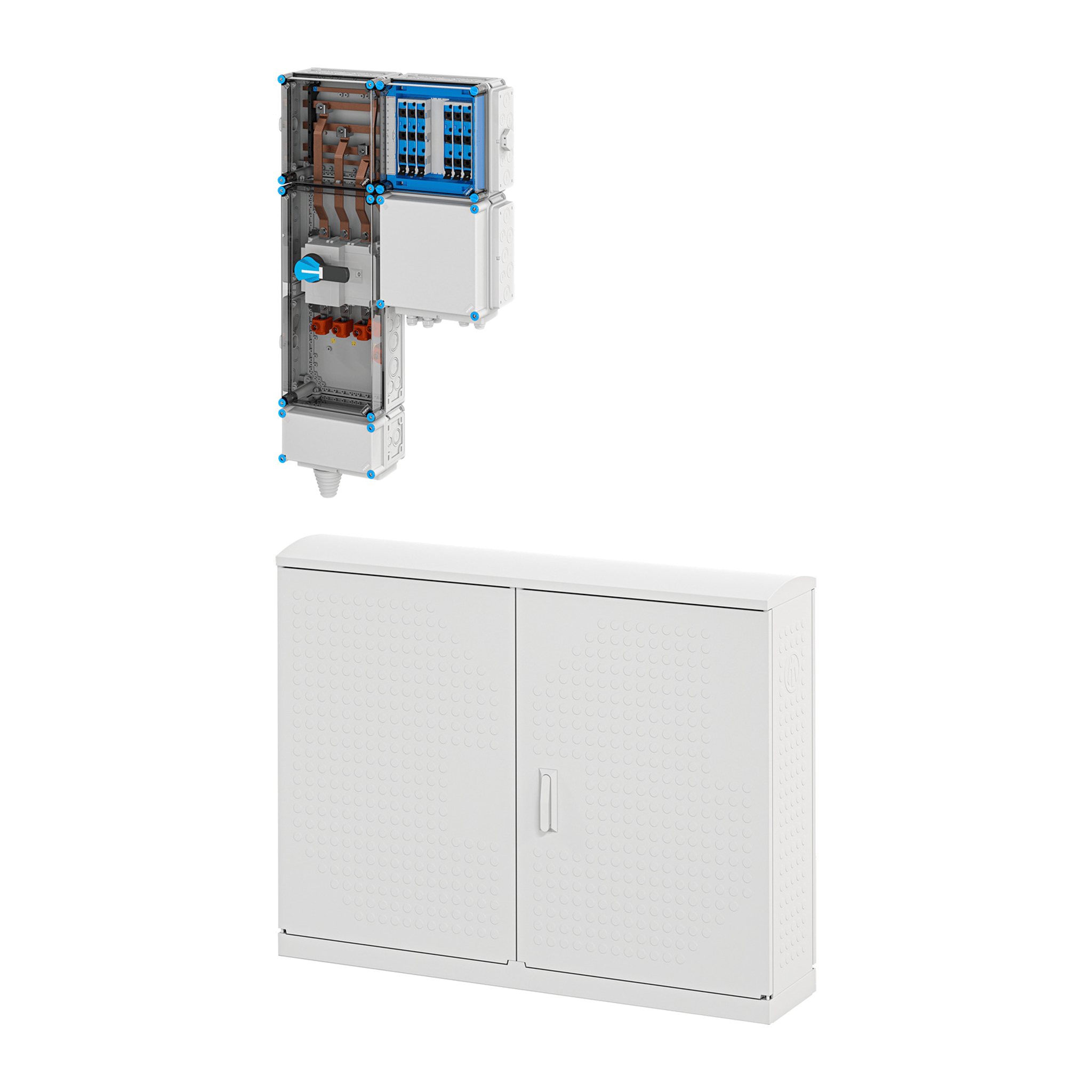 Hensel Mi EV Anschlussfertiger Unterverteiler für Ladestationen 11kW