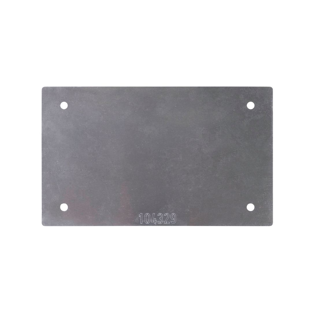 Abdeckblech für Alfen Fundament