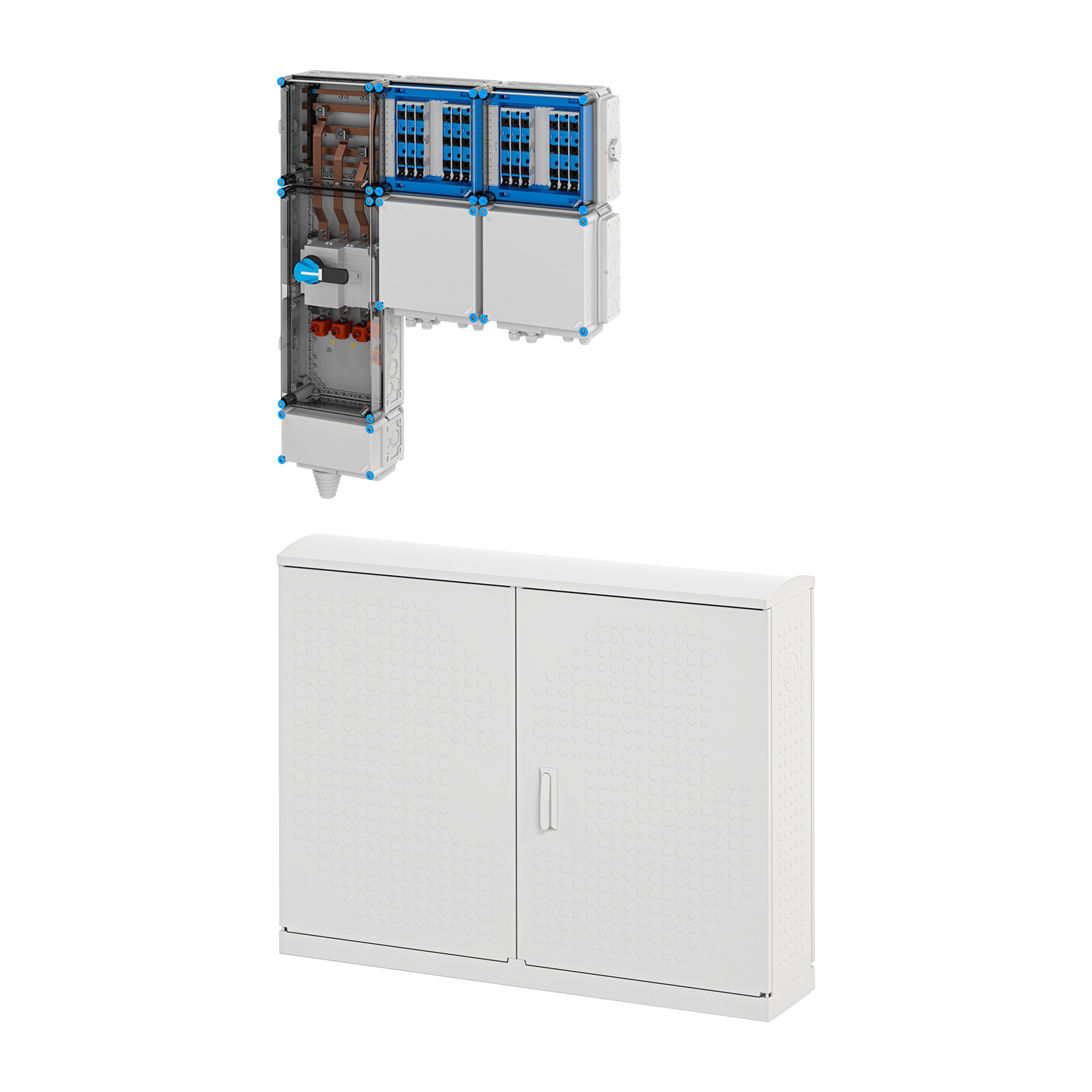 Hensel Mi EV Anschlussfertiger Unterverteiler für Ladestationen 11kW