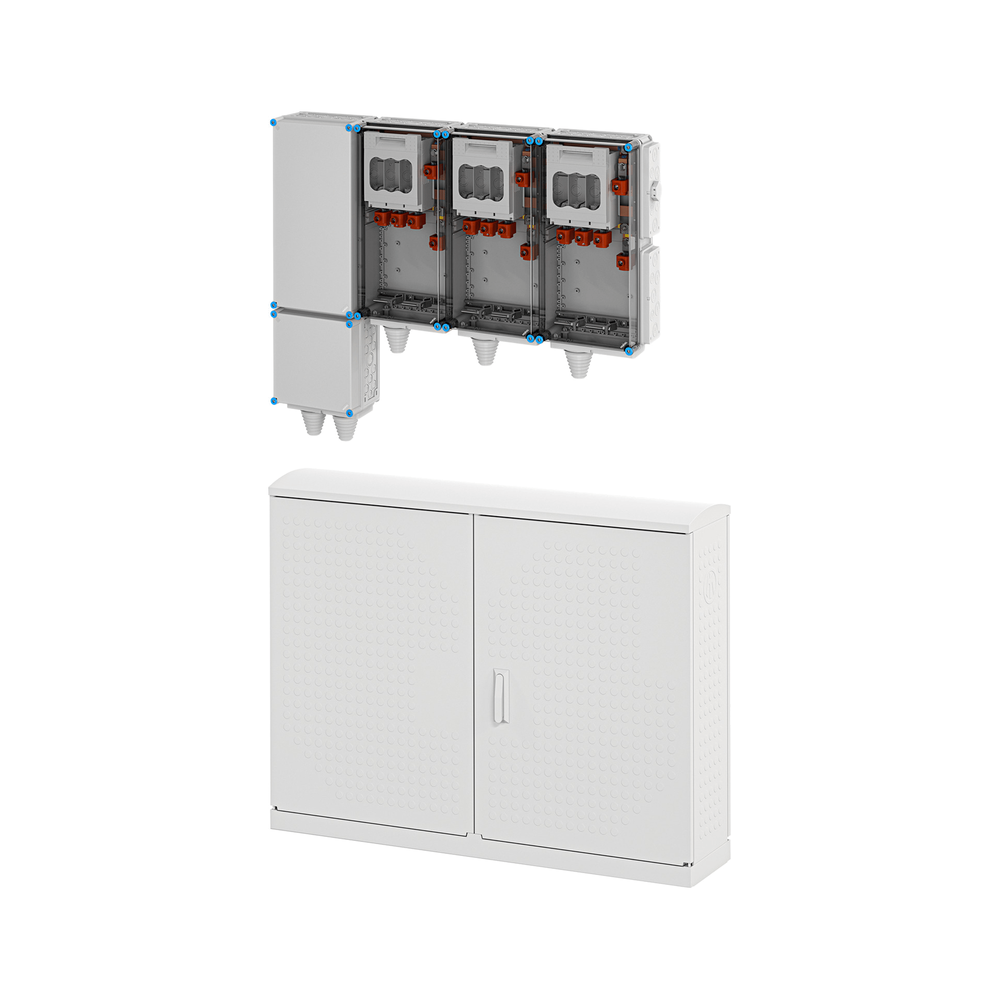 Hensel Mi EV Hauptverteiler für Unterverteiler und Stromschienen 140kW