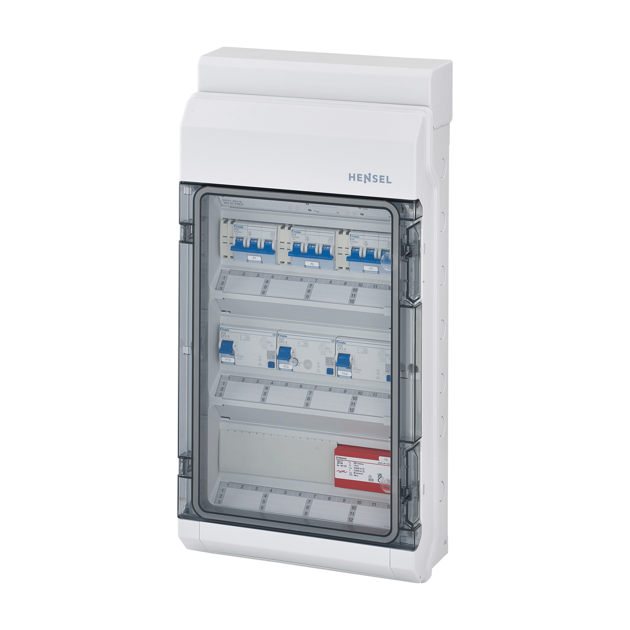 Hensel KV EV Unterverteiler Wallbox Heimanwendung 11kW